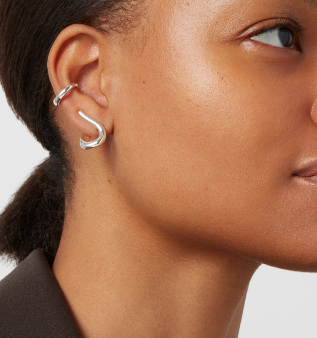 Jenny Bird Dara Ear Cuff and Climber Set Silver Lady Savannah fashion boutique